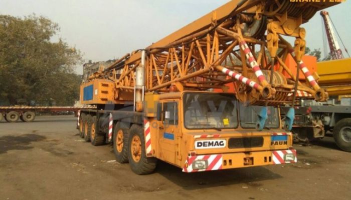 Demag TC 650 Lattice Boom Crane On Rent