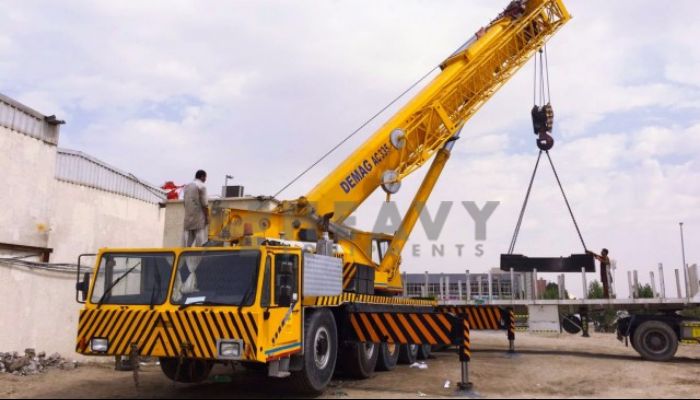 Hire Demag AC 335 Telescopic Crane In Mumbai