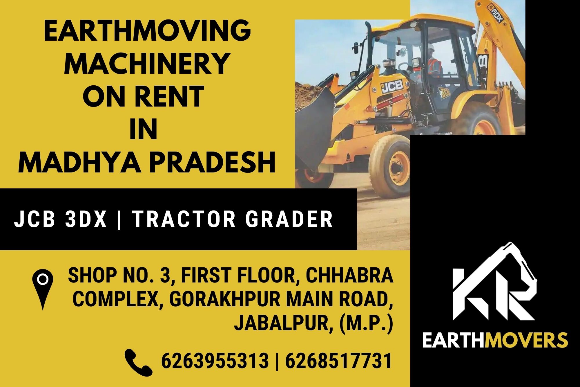 Jcb Backhoe Loader On Rent