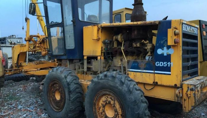 Komatsu GD 511 Motor Grader For Rent