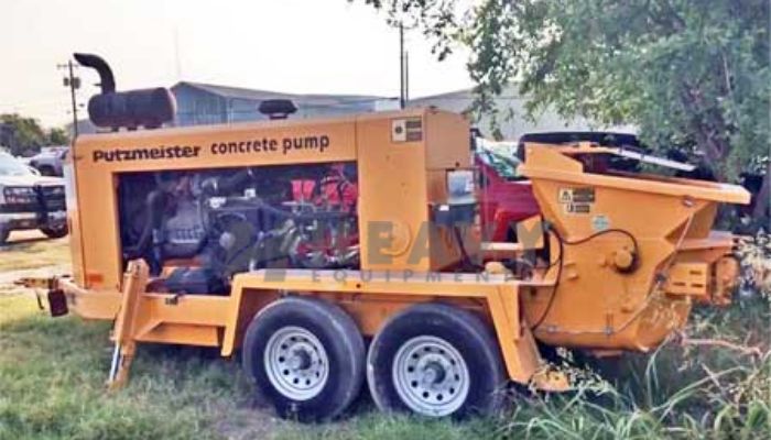 Rent On Putzmiester Concrete Pump Price