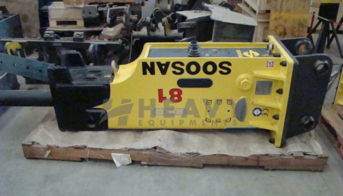 Soosan Hydraulic Breakers SB81TS On Rent