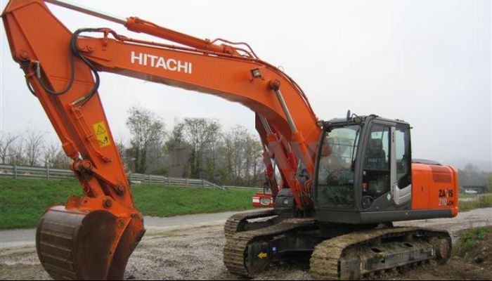 Rent On Excavator Zaxis 210