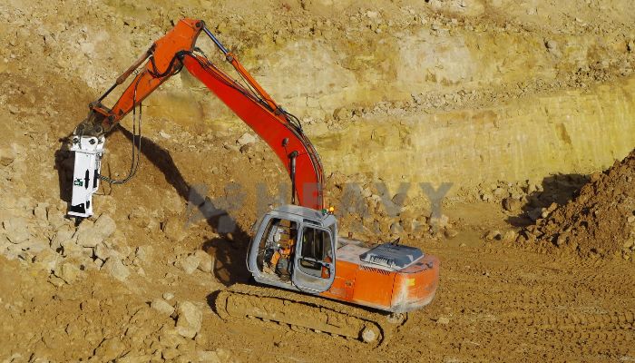 TATA Hitachi EX 200 LC Excavator With Rock Breaker 