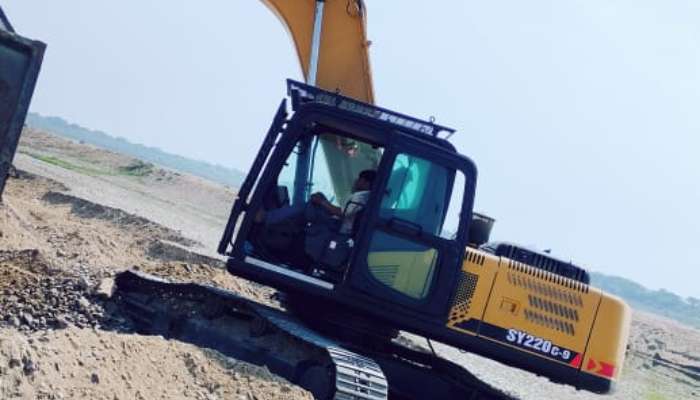 used sany excavator in  1678280533.webp