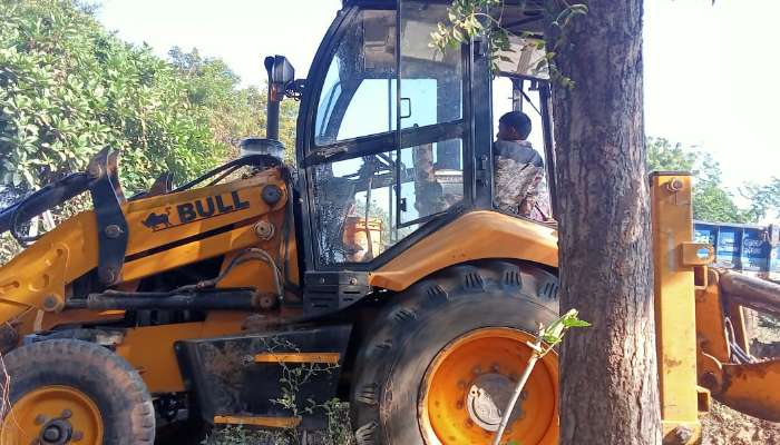 Used Bull Backhoe Loader