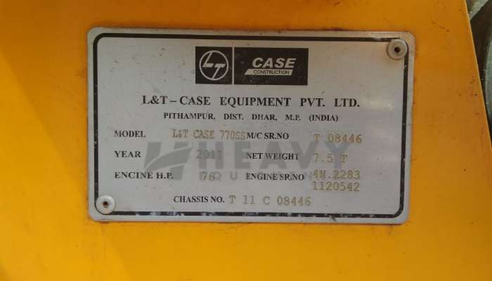 Case 770 SS Backhoe Loader