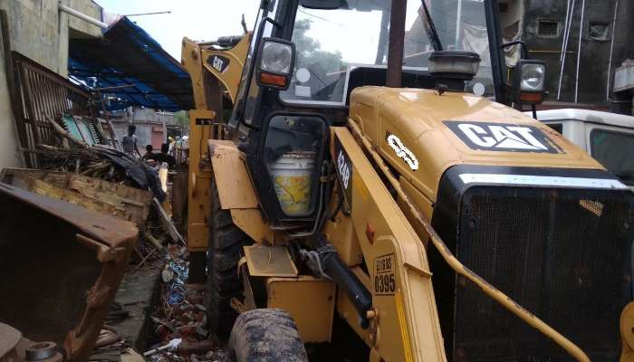 CAT 424B Backhoe Loader