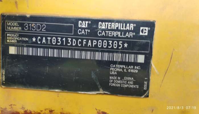 Used CAT Excavator Model 313D2 for Sale 
