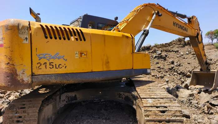 Hyundai 215LC7 used Excavator