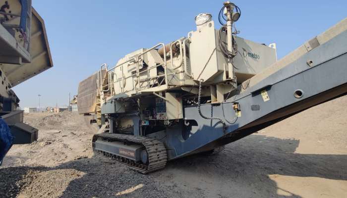 METSO 200 TPH TRACK MOUNTED JAW CONE SCREEN 