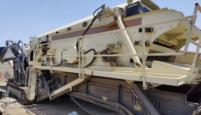 METSO 200 TPH TRACK MOUNTED JAW CONE SCREEN 