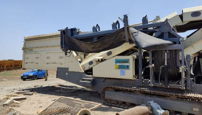 METSO 200 TPH TRACK MOUNTED JAW CONE SCREEN 