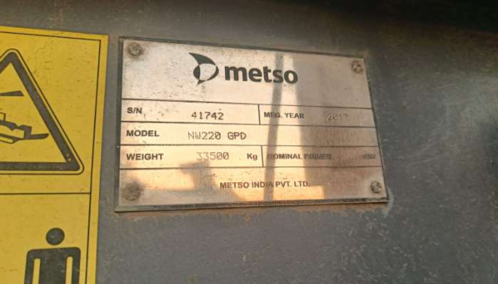 Metso Crusher Plant 250 TPH for Sale 