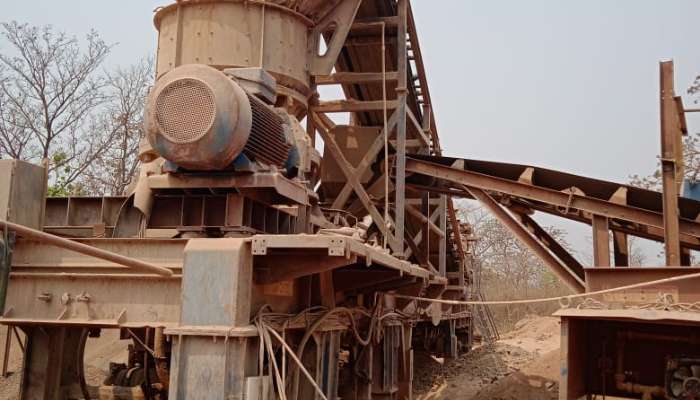 Used voltas crusher plant