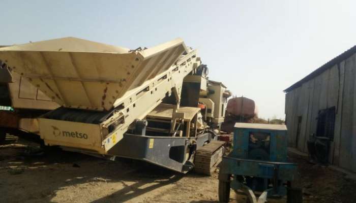 Used Metso Crusher Plant 