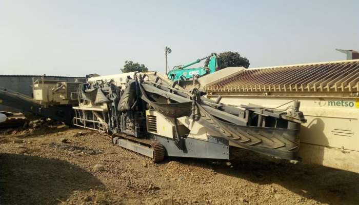 Used Metso Crusher Plant 