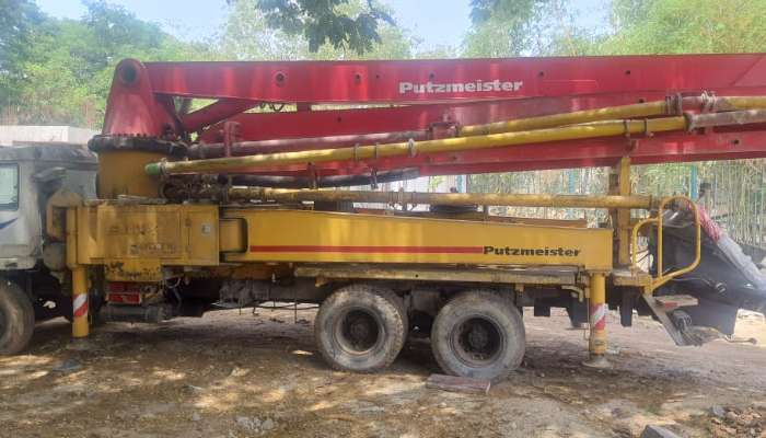 Boom Placer Sany to Putzmeister Conversion