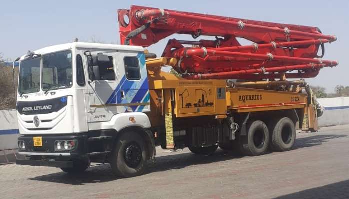 ASHOK LEYLAND AQUARIS 36X BOOM PLACER