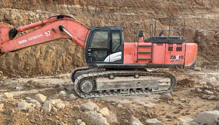 Used Tata excavator 470