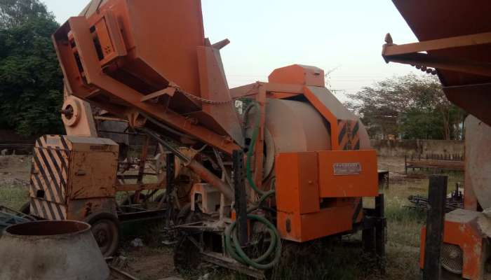 used concrete reversible mixer